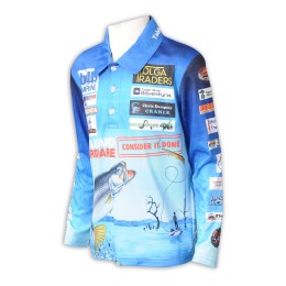 P1289  Sample-made sublimation long sleeve printed boys Polo shirt sublimation supplier Fishing Family River Tour Competition P1289  Sample-made sublimation long sleeve printed boys Polo shirt sublimation supplier Fishing Family River Tour Competition
